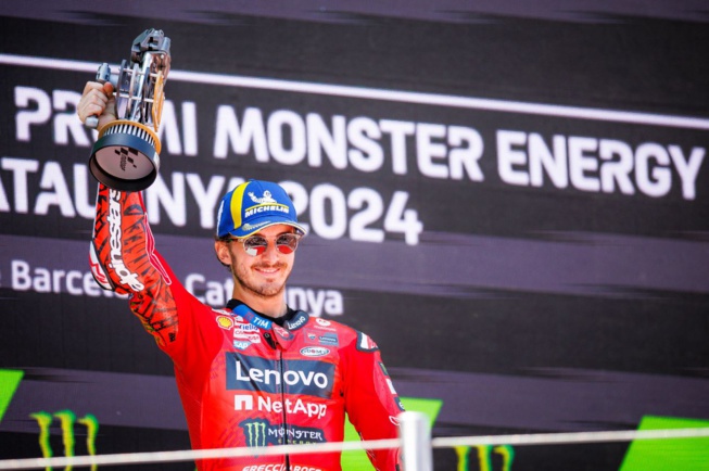 Bagnaia retrouve le sourire (Photo Ducati) Bagnaia retrouve le sourire (Photo Ducati)