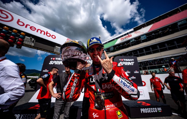 Mugello rime avec Pecco (Photo Ducati) Mugello rime avec Pecco (Photo Ducati)