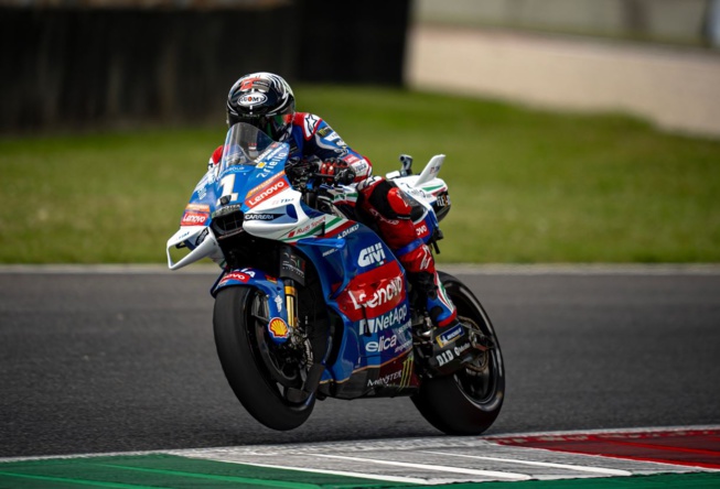 Bagnaia domine la course au Mugello (Photo Ducati) Bagnaia domine la course au Mugello (Photo Ducati)