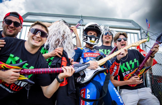 Victoire Rock'n Roll chez Ducati (Photo Ducati) Victoire Rock'n Roll chez Ducati (Photo Ducati)