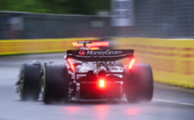 Bon début de course des Haas © Haas F1 Bon début de course des Haas © Haas F1