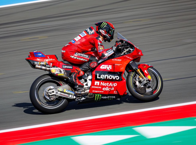 Bagnaia maître d'Assen (Photo Ducati) Bagnaia maître d'Assen (Photo Ducati)