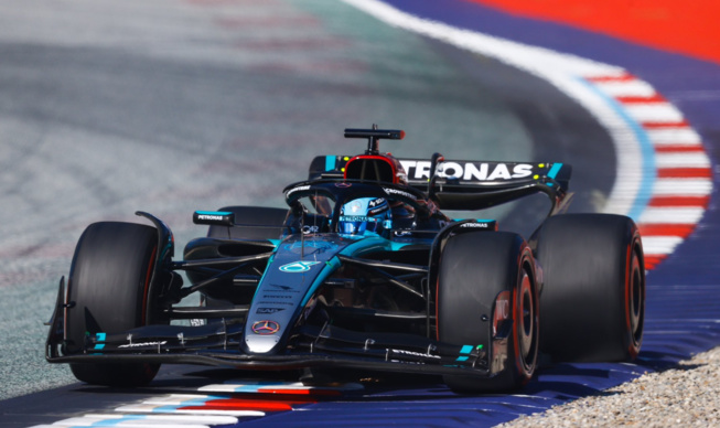 Russell remporte une course animée © Mercedes F1 Russell remporte une course animée © Mercedes F1