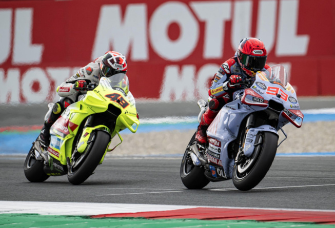 Marc Marquez s'est battu comme un beau diable mais pour rien ou presque Marc Marquez s'est battu comme un beau diable mais pour rien ou presque