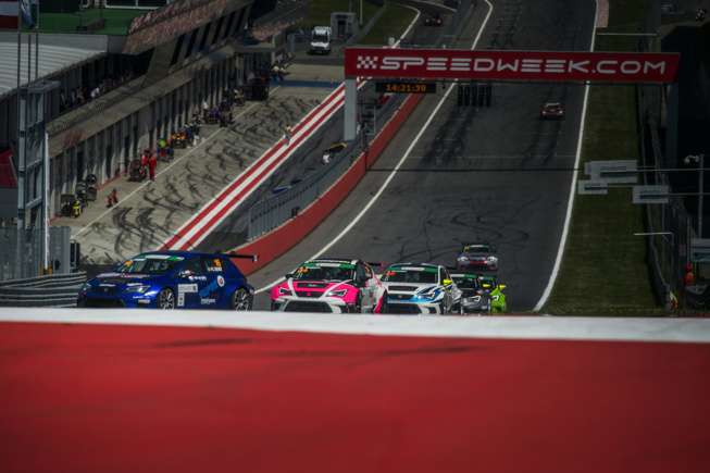 Les courses de l'Eurocup sont très disputées (Photo Seat Sport) Les courses de l'Eurocup sont très disputées (Photo Seat Sport)