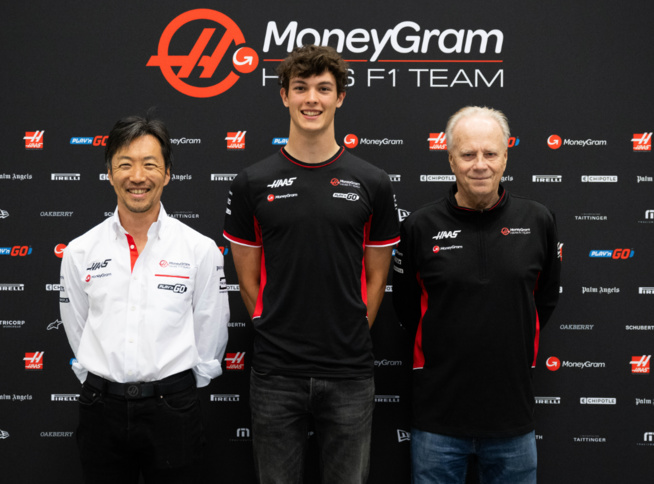 Bearman confirmé chez Haas pour 2025 © Haas F1 Bearman confirmé chez Haas pour 2025 © Haas F1