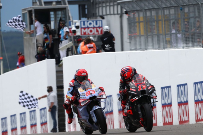 Marc Marquez aura dû se battre jusqu'au bout (Photo Gold&Goose Red Bull Content pool) Marc Marquez aura dû se battre jusqu'au bout (Photo Gold&Goose Red Bull Content pool)