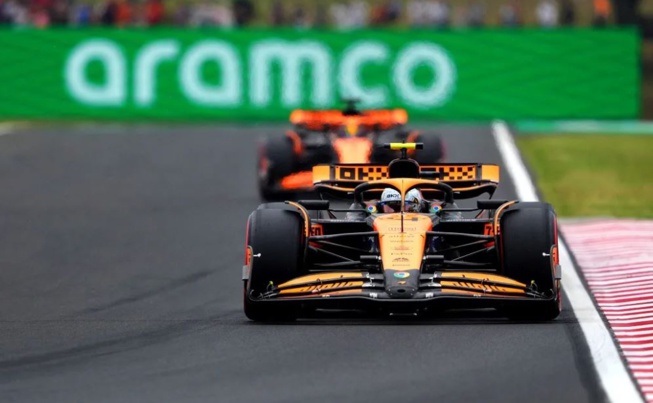 McLaren domine en Hongrie (Photo McLaren) McLaren domine en Hongrie (Photo McLaren)