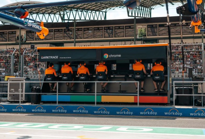 Le staff McLaren a dû user des messages radio ! Le staff McLaren a dû user des messages radio !