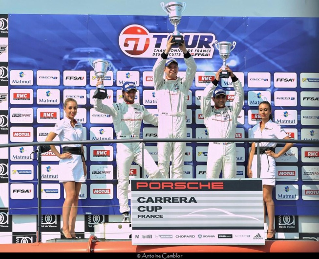 M.Jaminet en haut du podium M.Jaminet en haut du podium