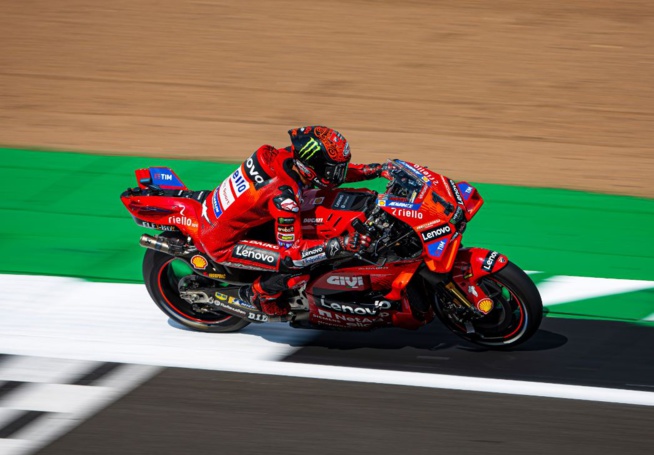 Pecco a attaqué dès le début (Photo Ducati) Pecco a attaqué dès le début (Photo Ducati)
