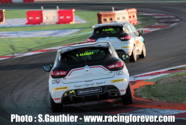 Doublé Clairet Sport en Clio Cup