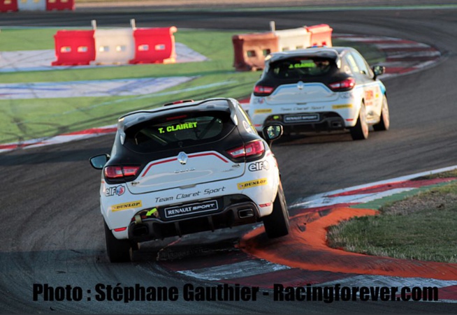 Les frères Clairet signe un doublé inédit en Clio Cup Les frères Clairet signe un doublé inédit en Clio Cup