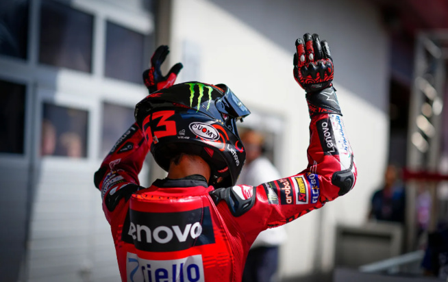 Bagnaia un cran au-dessus © www.motogp.com Bagnaia un cran au-dessus © www.motogp.com