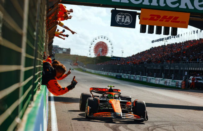 Norris remporte sa deuxième victoire en GP © McLaren F1 Norris remporte sa deuxième victoire en GP © McLaren F1