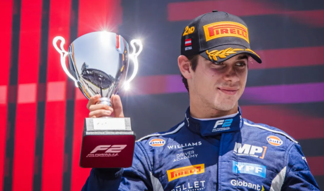 Colapinto pilote actuellement en F2 © Williams F1 Colapinto pilote actuellement en F2 © Williams F1