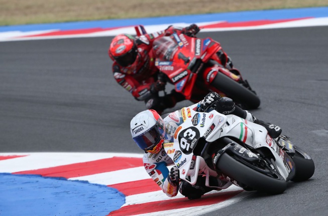 Avec des couleurs spéciales "Fausto" Marc Marquez a été impérial (Photo Gold&Goose RBCP) Avec des couleurs spéciales "Fausto" Marc Marquez a été impérial (Photo Gold&Goose RBCP)