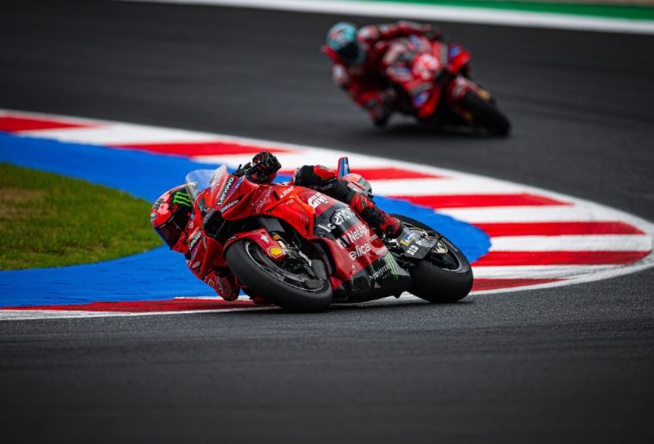 Nouvelle seconde place pour Bagnaia (Photo Ducati) Nouvelle seconde place pour Bagnaia (Photo Ducati)