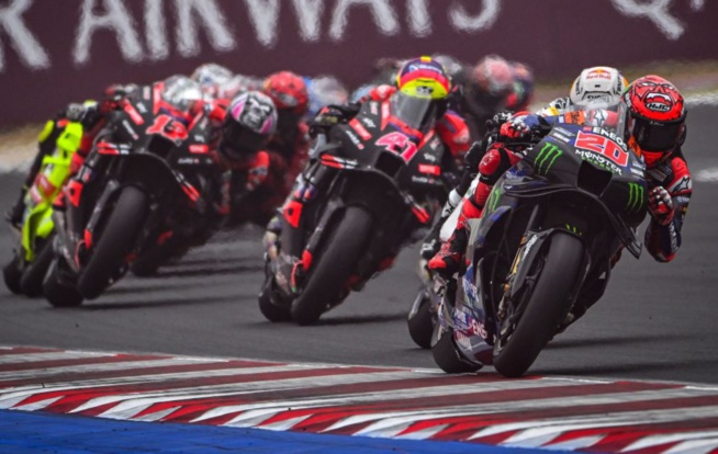 Un bon résultat pour la Yamaha de Quartararo (Photo Yamaha) Un bon résultat pour la Yamaha de Quartararo (Photo Yamaha)