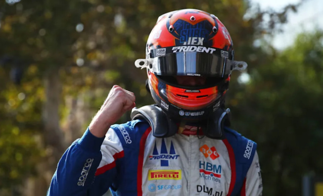 Verschoor remporte une course animée © FIA F2 Verschoor remporte une course animée © FIA F2
