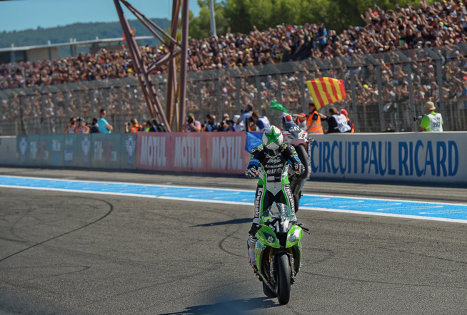 Au bout de 684 tours, victoire de Kawasaki SRC (Photo Antoine Camblor)