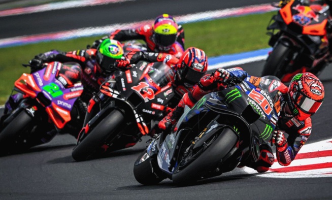 Fabio mal récompensé après une belle course de sa part (Photo Yamaha) Fabio mal récompensé après une belle course de sa part (Photo Yamaha)