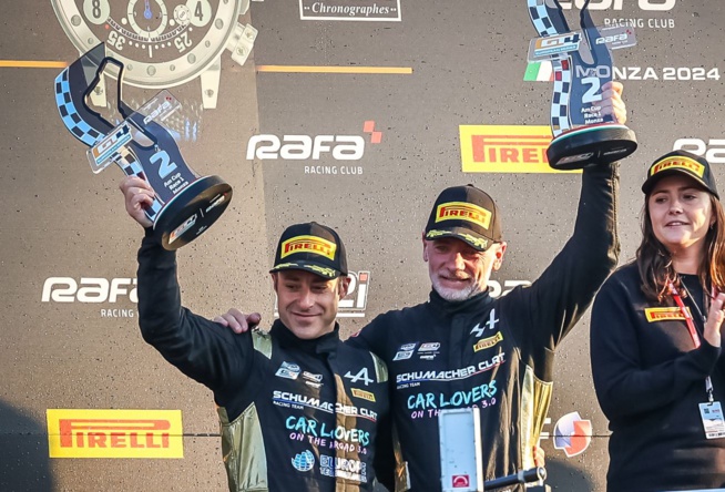 Huteau et Hurgon champions en AM (Photo P.Hecq SRO) Huteau et Hurgon champions en AM (Photo P.Hecq SRO)