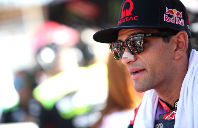 Jorge Martin dans un moment compliqué (Photo Gold&Goose Red Bull content pool) Jorge Martin dans un moment compliqué (Photo Gold&Goose Red Bull content pool)