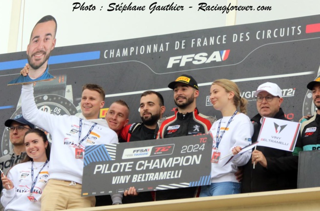 Viny Beltramelli avait remporté le TC France et une belle récompense à la clé Viny Beltramelli avait remporté le TC France et une belle récompense à la clé