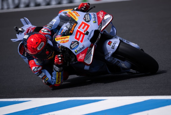 Sans une erreur dans le premier virage, Marc Marquez visait la victoire Sans une erreur dans le premier virage, Marc Marquez visait la victoire