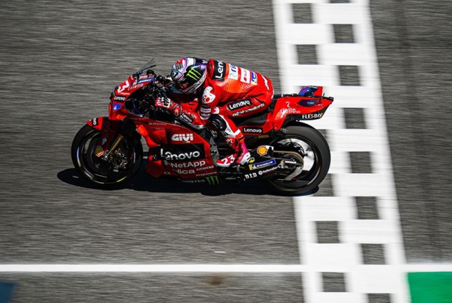Enea le plus fort aujourd'hui (Photo Ducati) Enea le plus fort aujourd'hui (Photo Ducati)
