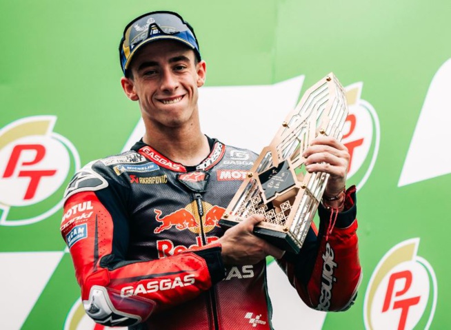 Pedro Acosta a réglé le curseur sur Podium ! Pedro Acosta a réglé le curseur sur Podium !
