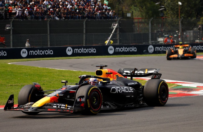 L'affrontement avec Norris aura été négatif pour Verstappen (Getty Images Redbull Content Pool) L'affrontement avec Norris aura été négatif pour Verstappen (Getty Images Redbull Content Pool)