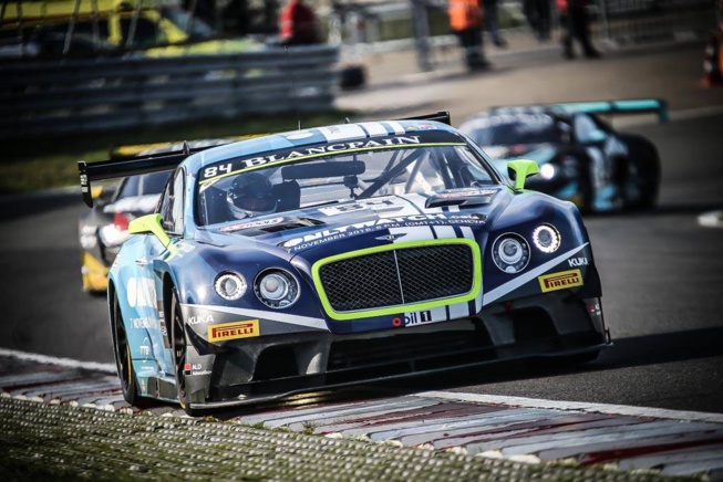 Le Bentley des champions 2015 (Photo Blancpain Media)