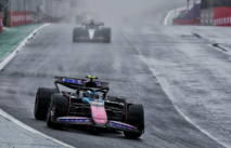 Deux Alpine sur le podium © Alpine F1 Deux Alpine sur le podium © Alpine F1