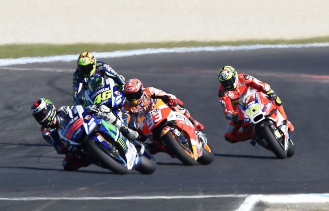 Un final à couper le souffle (Photo Yamaha racing) Un final à couper le souffle (Photo Yamaha racing)