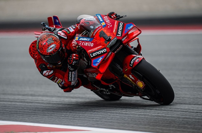 Pecco sauve une nouvelle balle de match (Photo Ducati) Pecco sauve une nouvelle balle de match (Photo Ducati)