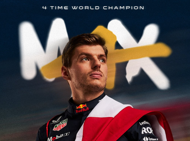 C’est le 4 à la suite pour Max Verstappen © RedBull Media C’est le 4 à la suite pour Max Verstappen © RedBull Media