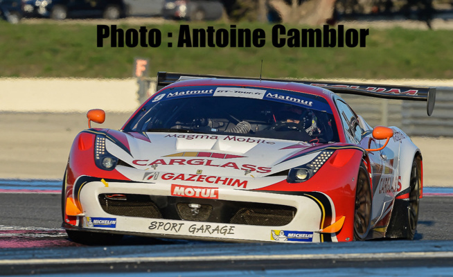 Soheil Ayari au volant de la Ferrari du Sport Garage Soheil Ayari au volant de la Ferrari du Sport Garage