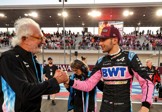 Esteban Ocon et Flavio Briatore © Alpine F1 Esteban Ocon et Flavio Briatore © Alpine F1