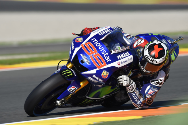 Jorge Lorenzo signe le meilleur chrono de la journée de vendredi (Photo Yamaha)