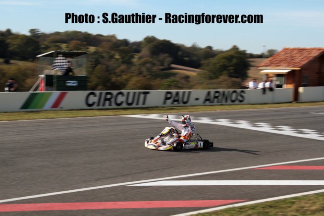 3e Titre long circuit pour Thomas Laurent