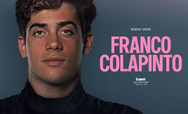 F1 : Colapinto recruté par Alpine F1 : Colapinto recruté par Alpine