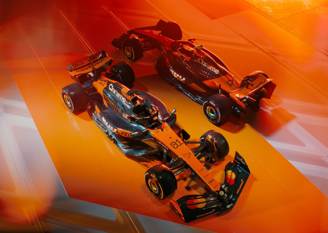 Peu de changement au final dans les livrées © McLaren F1 Peu de changement au final dans les livrées © McLaren F1