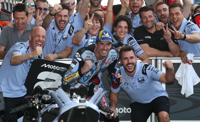 Alex Marquez et Gresini au top (Gold&Goose Red bull Content Pool) Alex Marquez et Gresini au top (Gold&Goose Red bull Content Pool)