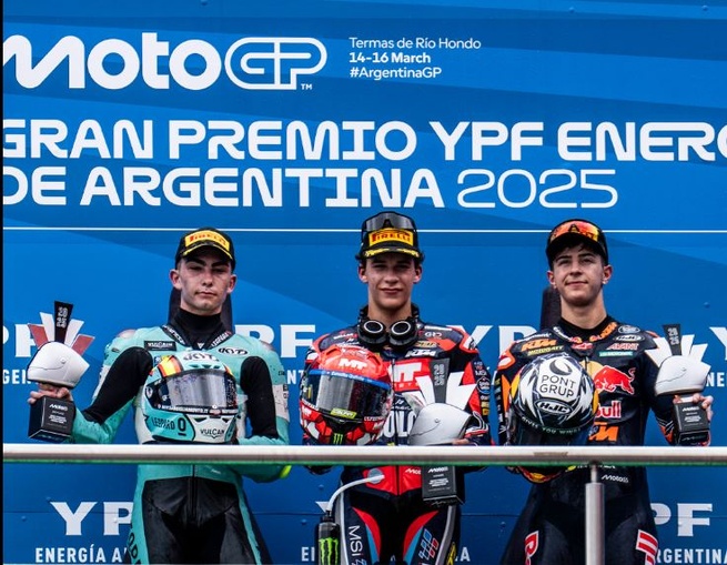 Le podium Argentin (Photo Gold&Goose Red Bull Content pool) Le podium Argentin (Photo Gold&Goose Red Bull Content pool)
