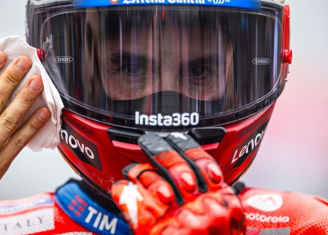 Manque de clairvoyance pour Marc Marquez (Photo Ducati) Manque de clairvoyance pour Marc Marquez (Photo Ducati)