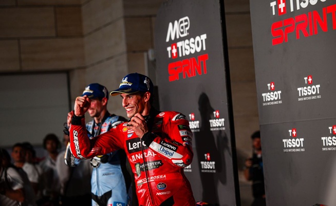 Marc Marquez reprend sa marche en avant au Qatar (Photo Ducati) Marc Marquez reprend sa marche en avant au Qatar (Photo Ducati)