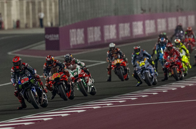 Quartararo et Yamaha compétitifs à Losail (Photo Yamaha Racing) Quartararo et Yamaha compétitifs à Losail (Photo Yamaha Racing)