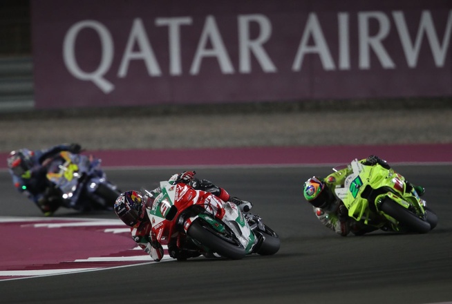 Course solide pour Johann Zarco (Photo Gold&Goose) Course solide pour Johann Zarco (Photo Gold&Goose)